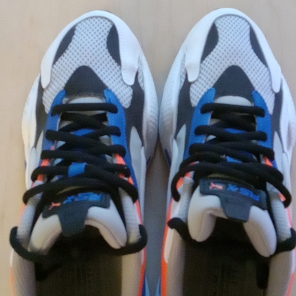 Puma RS-X Running System sneakers..blue and orange. - Picture 7 of 9